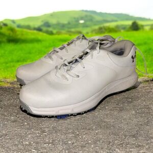 Under Armour Women's‎ Size 7.5 Golf Shoes Charged Breathe  Cleats 3026406-100